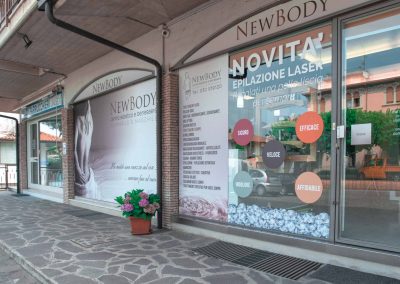 centro estetico new body Entrata